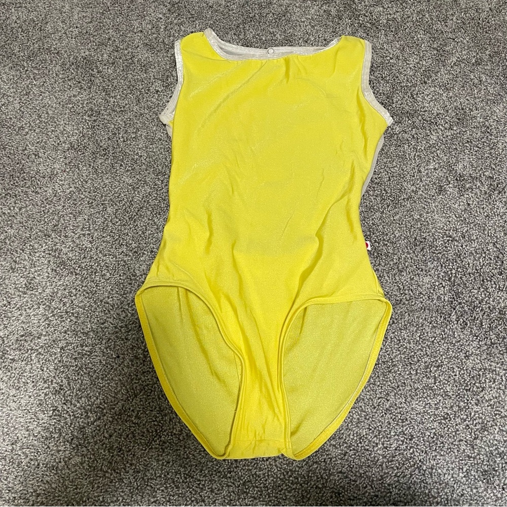 Yumiko Yellow Leotard Size M